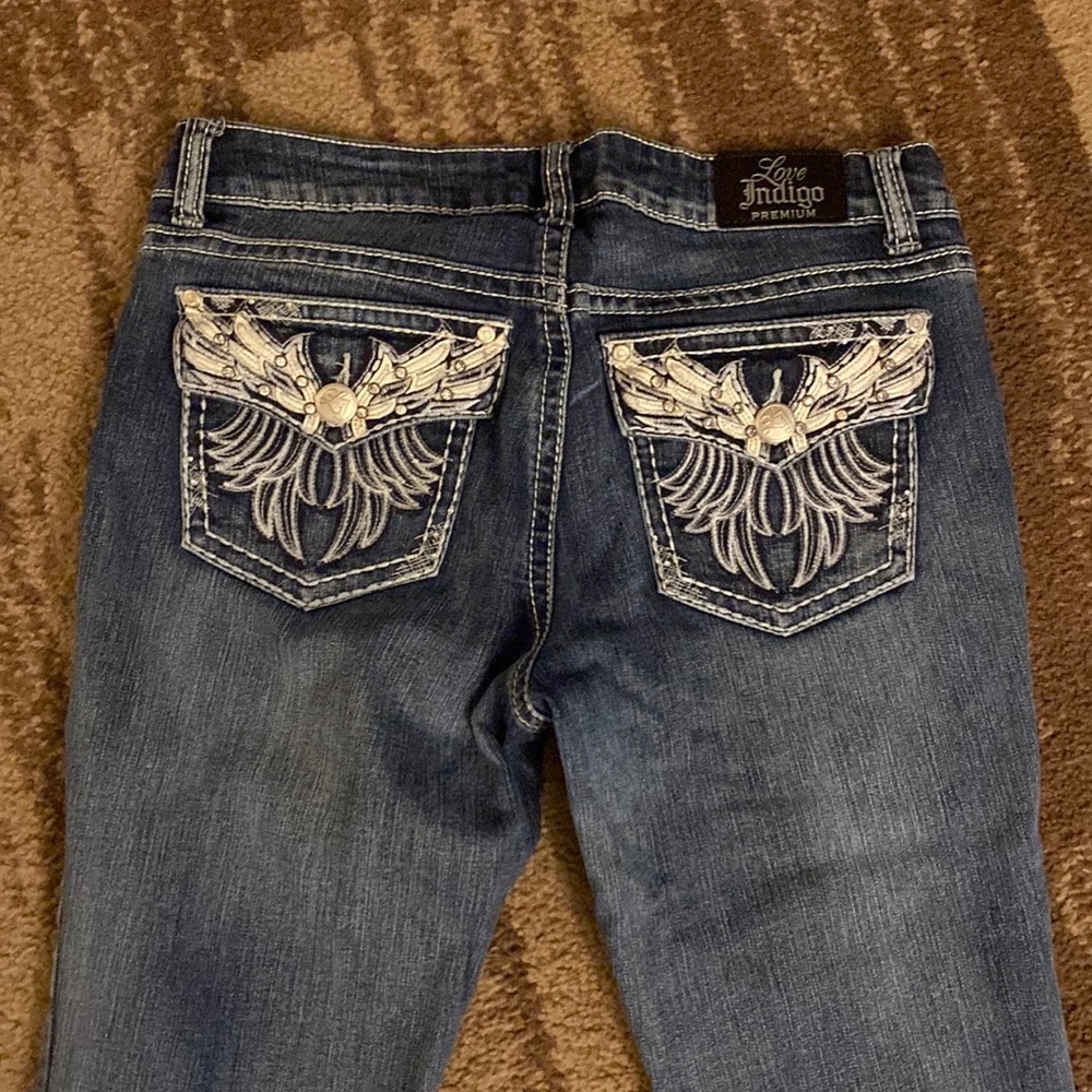 Love Indigo Wing Pockets similar to Miss Me